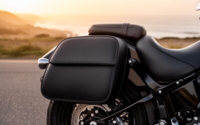 Sacoche Sissy Bar M57 : élégance et praticité sur votre deux-roues pour un style custom affirmé